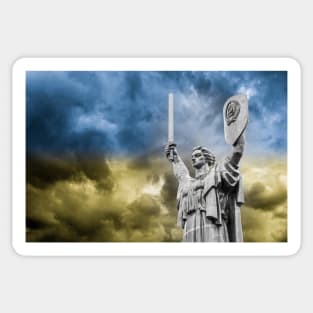 Motherland Monument, Kiev, Ukraine Sticker